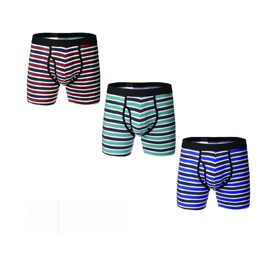 Plus size stripe all of print mens Brief Mid Rise sport Brief wear-resisting Breathable Men long Boxer 3 pieces pack, Picture
Plus size stripe all of print mens Brief Mid Rise sport Brief wear-resisting Breathable Men long Boxer 3 pieces pack, Picture