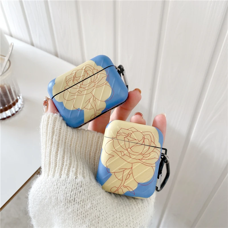 Romantic Rose French Elegant Baby Flower Floral Blue Art IMD Case Cover for Airpods Pro 1 2 3 Earphone Charging Box case, Yellow/ blue
Romantic Rose French Elegant Baby Flower Floral Blue Art IMD Case Cover for Airpods Pro 1 2 3 Earphone Charging Box case, Yellow/ blue