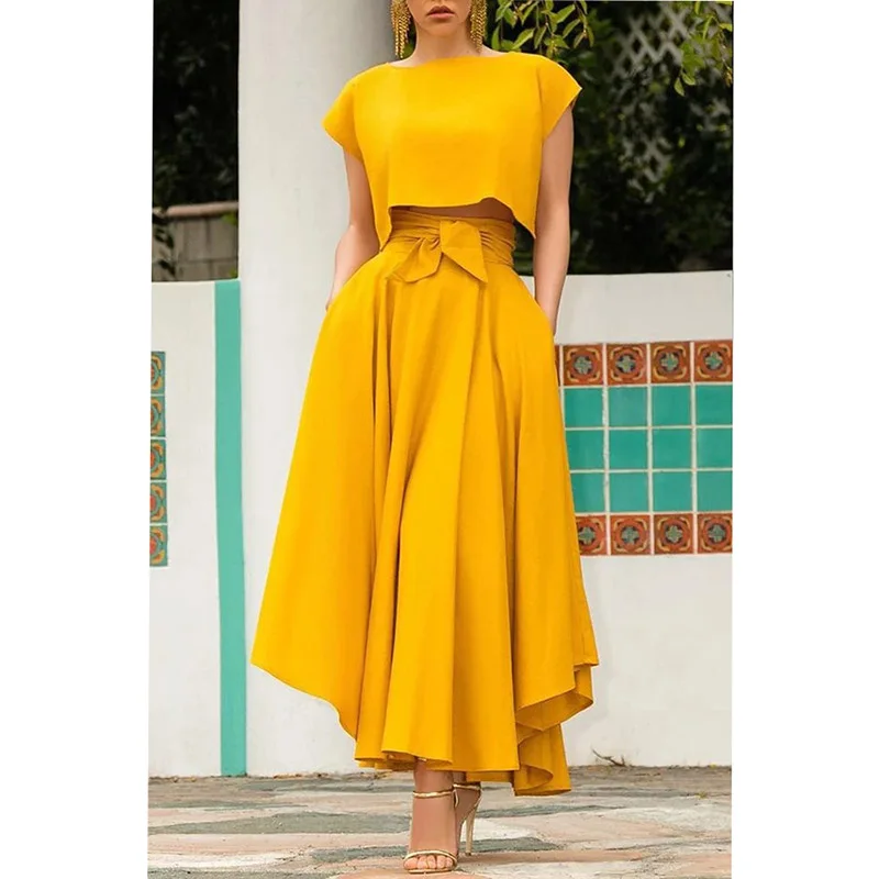 Plus Size Women Clothing Yellow Maxi Skirt For Ladies Elegant Wholesale Dresses, Red/orange/yellow
Plus Size Women Clothing Yellow Maxi Skirt For Ladies Elegant Wholesale Dresses, Red/orange/yellow