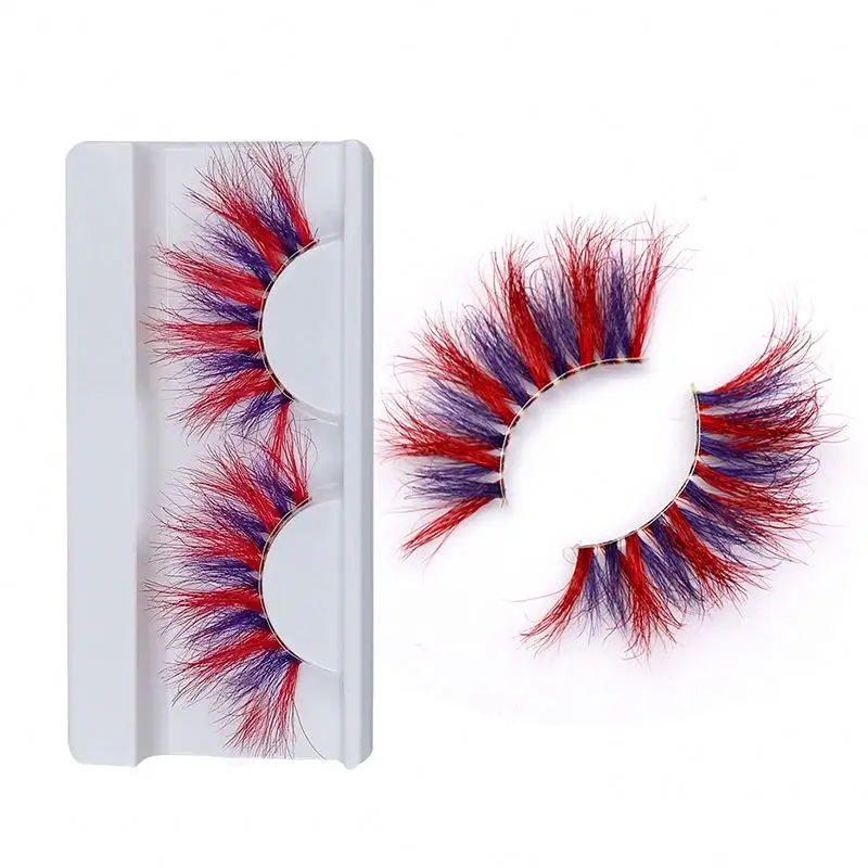 Amazon Hot Sellings Multi Color False Eyelashes Eye Lashes, Colorful color 
Amazon Hot Sellings Multi Color False Eyelashes Eye Lashes, Colorful color