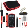 Practical Multi-functional Welding Tools soldering Iron Kit with Multimeter and 60W adjustable temperature soldering iron