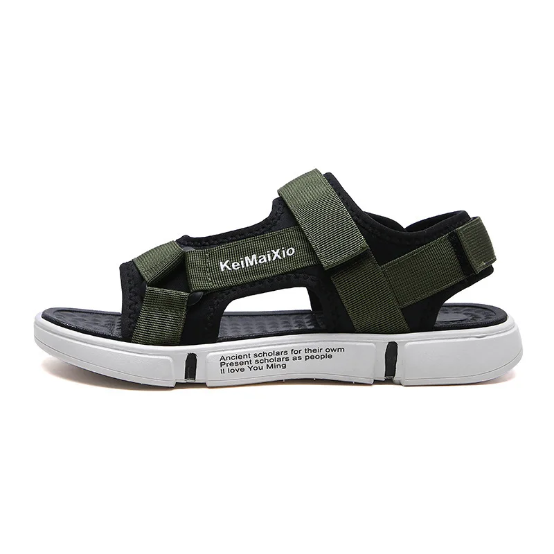 Hot sale OEM Factory 2021 new arrival designs luxury trendy summer shoes fancy slipper outdoor men size Flat sandal for men, Black green gray
Hot sale OEM Factory 2021 new arrival designs luxury trendy summer shoes fancy slipper outdoor men size Flat sandal for men, Black green gray