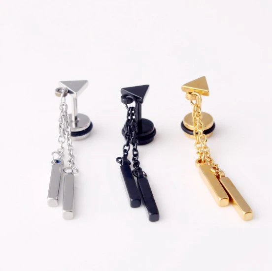 2021 Hiphop Stainless Steel stud Earrings Triangle Huggie Jewelry for Male Fashion Men's Earrings
2021 Hiphop Stainless Steel stud Earrings Triangle Huggie Jewelry for Male Fashion Men's Earrings