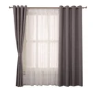 no MOQ latest designs grey office custom italian curtains pictures made in china