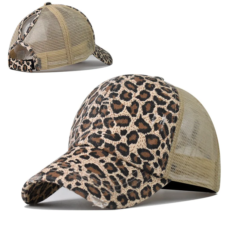 Free shipping wholesale leopard print ponytail washed old outdoor sun solid color mesh baseball hat for women
Free shipping wholesale leopard print ponytail washed old outdoor sun solid color mesh baseball hat for women