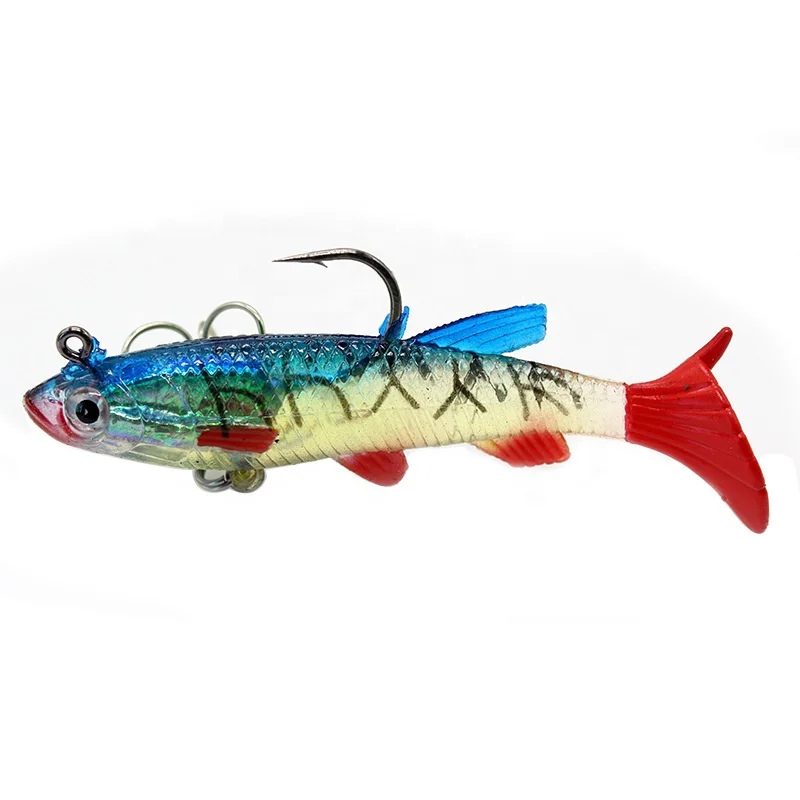 New arrivals T tail package lead fish lure soft package simulation bait lead fish, 7 colors
New arrivals T tail package lead fish lure soft package simulation bait lead fish, 7 colors