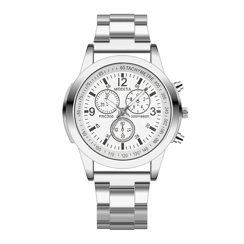 luxury watches New blue light gift steel band watch fashion men's quartz watch gift, As pic
luxury watches New blue light gift steel band watch fashion men's quartz watch gift, As pic