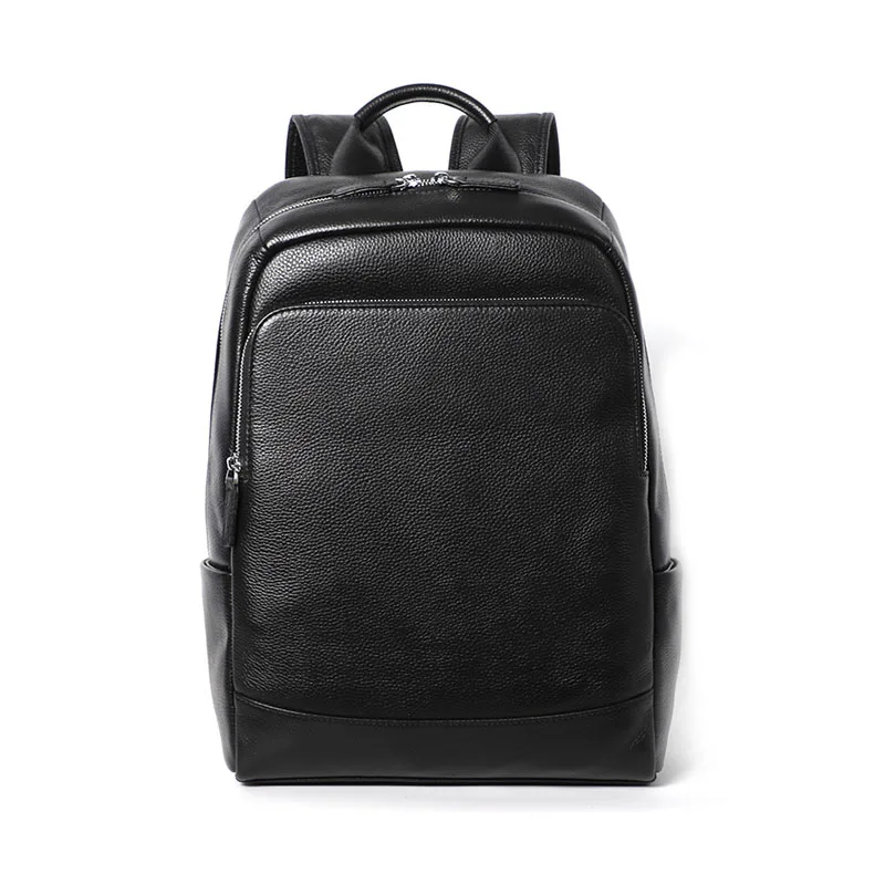 Popular Laptop Bag Computer Back Pack Genuine Waterproof Men Real Leather Business Backpack, Black
Popular Laptop Bag Computer Back Pack Genuine Waterproof Men Real Leather Business Backpack, Black