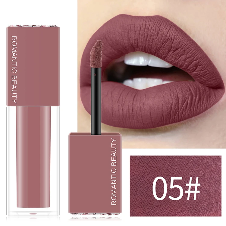 Wholesale High Quality Matte Nude Liquid Lipstick Private Label Lip Gloss Matte Waterproof Cosmetics
Wholesale High Quality Matte Nude Liquid Lipstick Private Label Lip Gloss Matte Waterproof Cosmetics