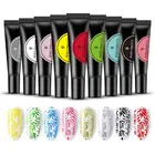 BORN PRETTY 8ml 14 Colors Nail Art Stamping Gel Sets Plates Stamping Nail Art Polish