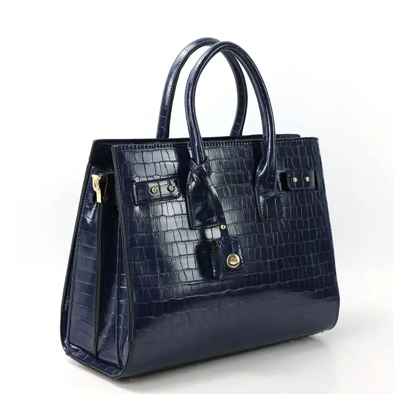 Large capacity crocodile pattern pu portable hand bag handbags leather ladies handbags, Black / red / green or customized
Large capacity crocodile pattern pu portable hand bag handbags leather ladies handbags, Black / red / green or customized