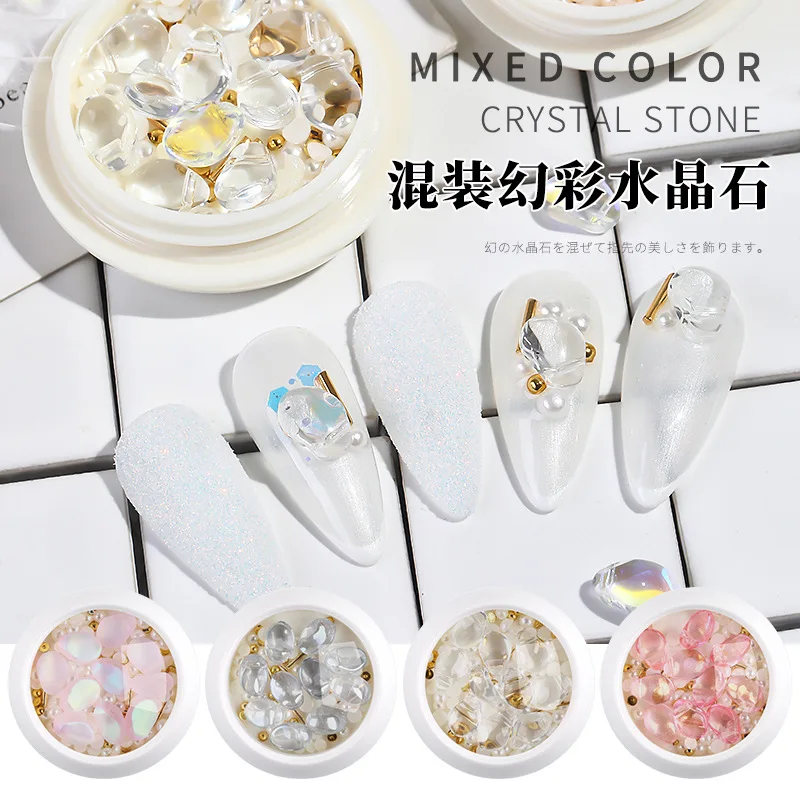 NAR001 mix opal Crystal Round Heart Strass Rhinestones metal for nail art DIY decorations accessories
NAR001 mix opal Crystal Round Heart Strass Rhinestones metal for nail art DIY decorations accessories