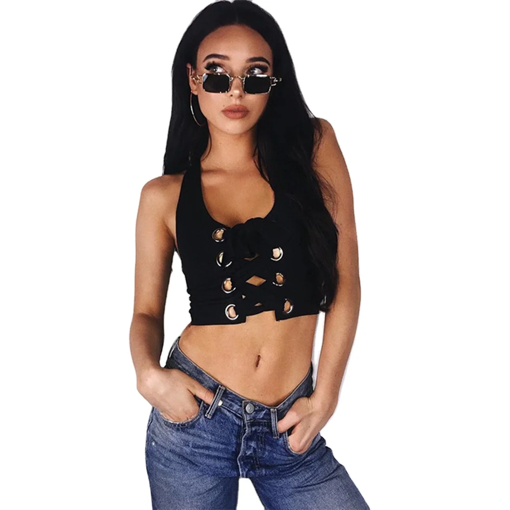 new design young plus size criss-cross crop tops cutout camisoles bandage halter sexy trendy zipper tanks top women
new design young plus size criss-cross crop tops cutout camisoles bandage halter sexy trendy zipper tanks top women