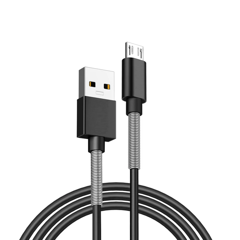 Half-spring fishing net TPE material anti- break usb charger cable 1M micro usb cord phone cables for Samsung S6 Xiaomi, Black red
Half-spring fishing net TPE material anti- break usb charger cable 1M micro usb cord phone cables for Samsung S6 Xiaomi, Black red