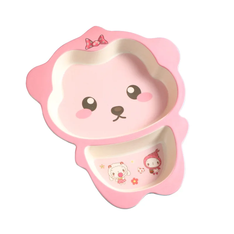 Cartoon children two-point plate with spoon and fork three-piece set of infants and young children home cartoon, Customized color
Cartoon children two-point plate with spoon and fork three-piece set of infants and young children home cartoon, Customized color