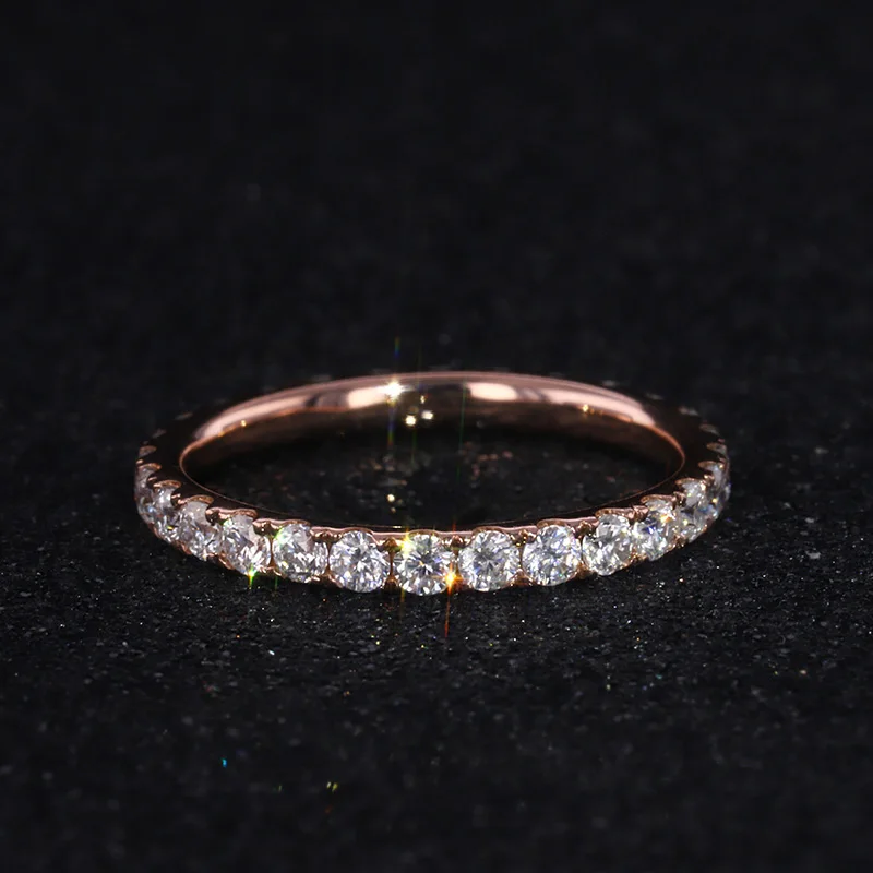 14k Rose Gold Full Eternity Jewelry Wedding Gift Moissanite Men Ring Jewelry
14k Rose Gold Full Eternity Jewelry Wedding Gift Moissanite Men Ring Jewelry