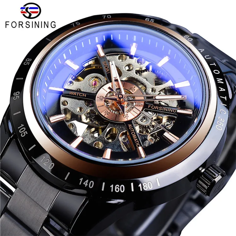 Forsining s1009 2019 Stainless Steel Waterproof Mens Skeleton Watches Top Brand Luxury Transparent Mechanical Sport Male
Forsining s1009 2019 Stainless Steel Waterproof Mens Skeleton Watches Top Brand Luxury Transparent Mechanical Sport Male