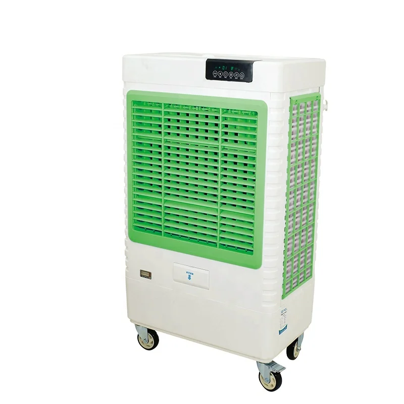 SF-80E GREEN 400W 8000m3/h big size evaporative air cooler stand outdoor and indoor large airflow
SF-80E GREEN 400W 8000m3/h big size evaporative air cooler stand outdoor and indoor large airflow