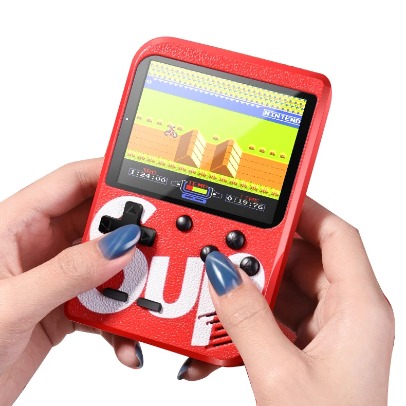 Best SUP retro mini game console tv game player with 400 classic games best gift for kids, White/black/blue/red/yellow
Best SUP retro mini game console tv game player with 400 classic games best gift for kids, White/black/blue/red/yellow