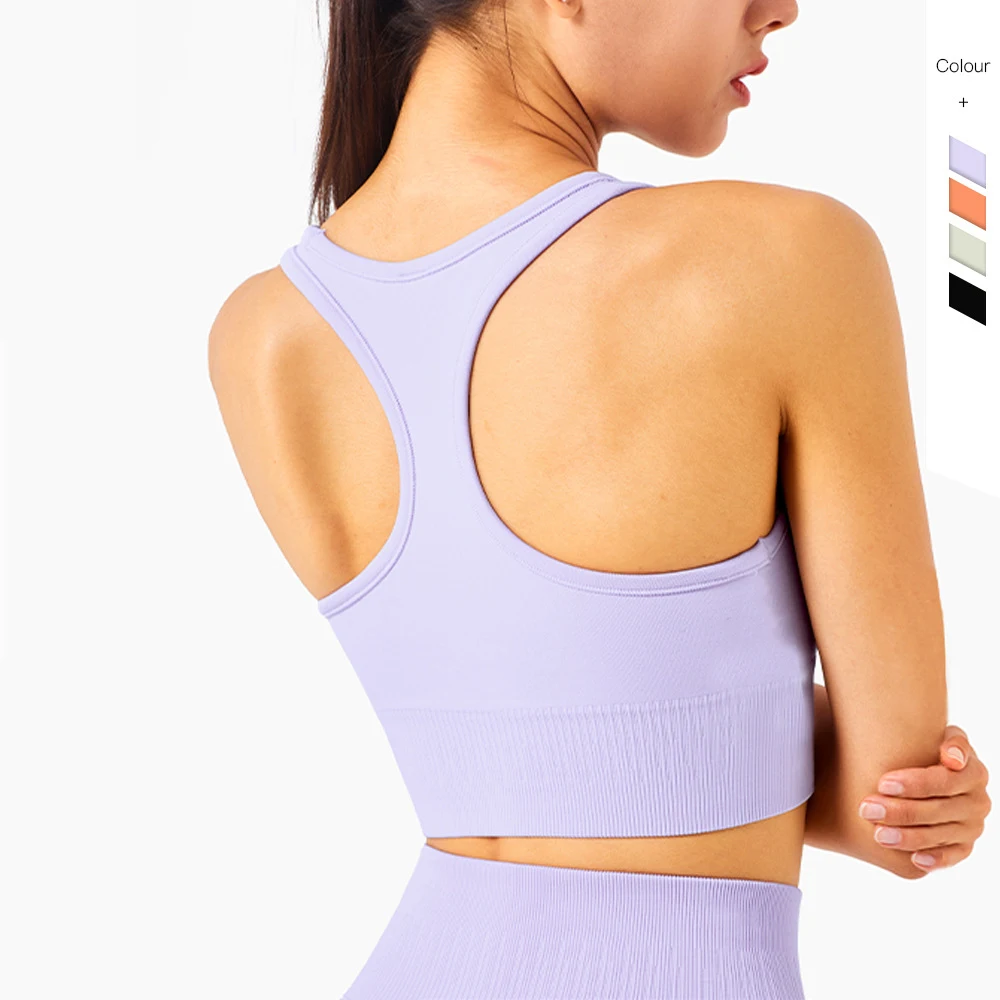 Seamless High Impact Backless Fitness Yoga Bra Push Up Tank Top Sports Bra Women For Gym
Seamless High Impact Backless Fitness Yoga Bra Push Up Tank Top Sports Bra Women For Gym