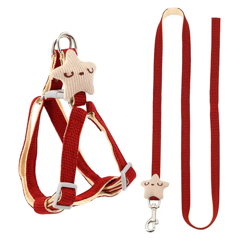 2021 New Design Comfortable Easy Walking Soft Suede Dog Cat Harness Leash For Small Medium Pet, Pink,grey,red
2021 New Design Comfortable Easy Walking Soft Suede Dog Cat Harness Leash For Small Medium Pet, Pink,grey,red