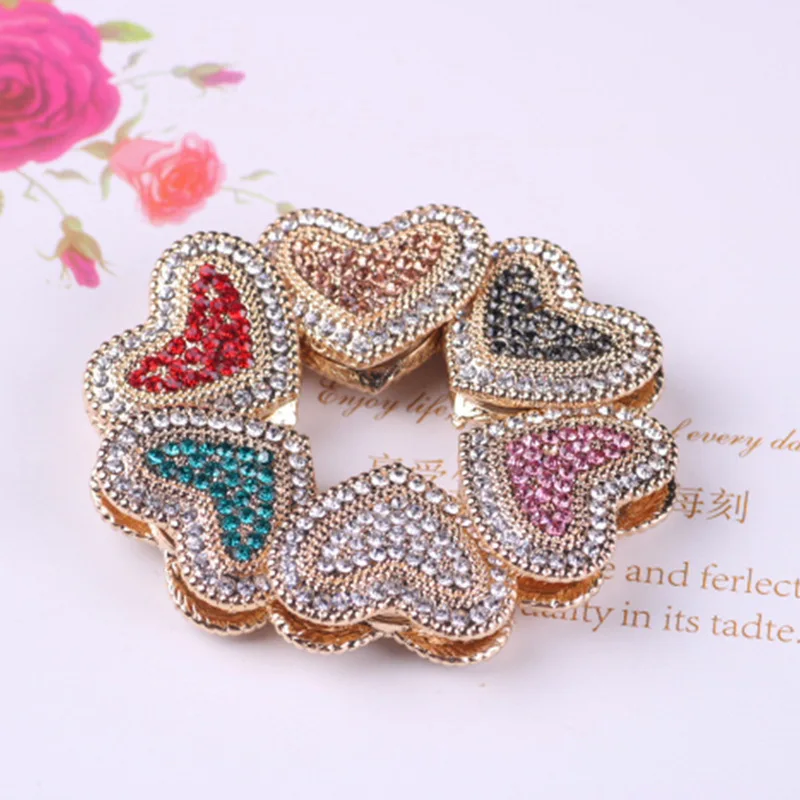 Colorful Crystal Rhinestone Islamic Shawl Scarf Magnetic Brooch Muslim Hijab Heart Magnetic Brooch For Women, Picture color
Colorful Crystal Rhinestone Islamic Shawl Scarf Magnetic Brooch Muslim Hijab Heart Magnetic Brooch For Women, Picture color