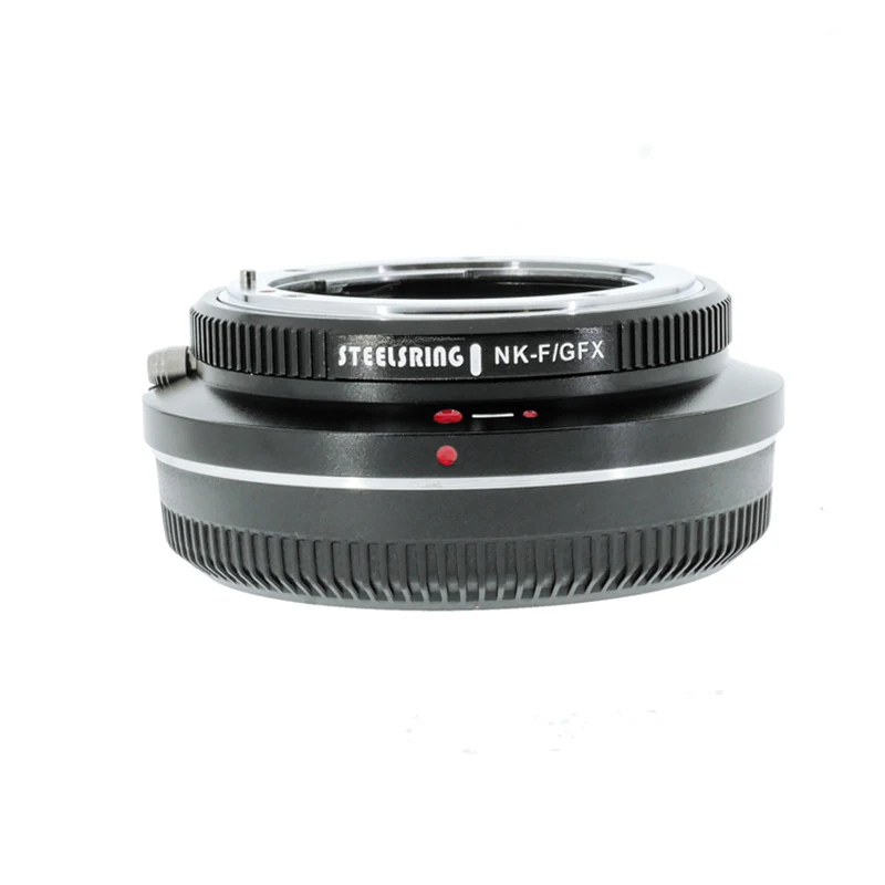 

STEELSRING NK-F/GFX Auto focus AF Camera Lens Adapter Ring For Nikon Lens To Fujifilm GFX Camera Fujifilm GFX100/50S/50R