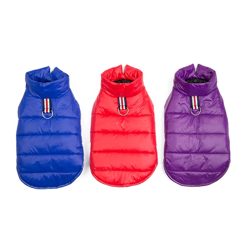 Three colors optional Dog Jacket dog winter coat for small medium large dogs warm vest pet apparel, Many colors
Three colors optional Dog Jacket dog winter coat for small medium large dogs warm vest pet apparel, Many colors