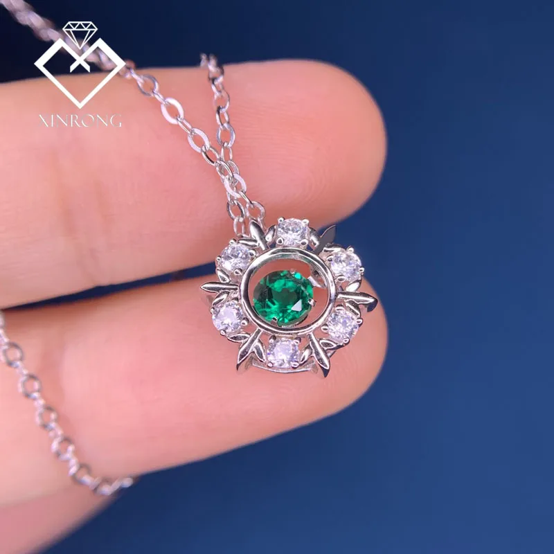 High Quality Zambian Emerald Jewelry Classic Fokken Van Smaragden 925 Silver Lab Created Emerald Necklace Jewelry For Gifts
High Quality Zambian Emerald Jewelry Classic Fokken Van Smaragden 925 Silver Lab Created Emerald Necklace Jewelry For Gifts