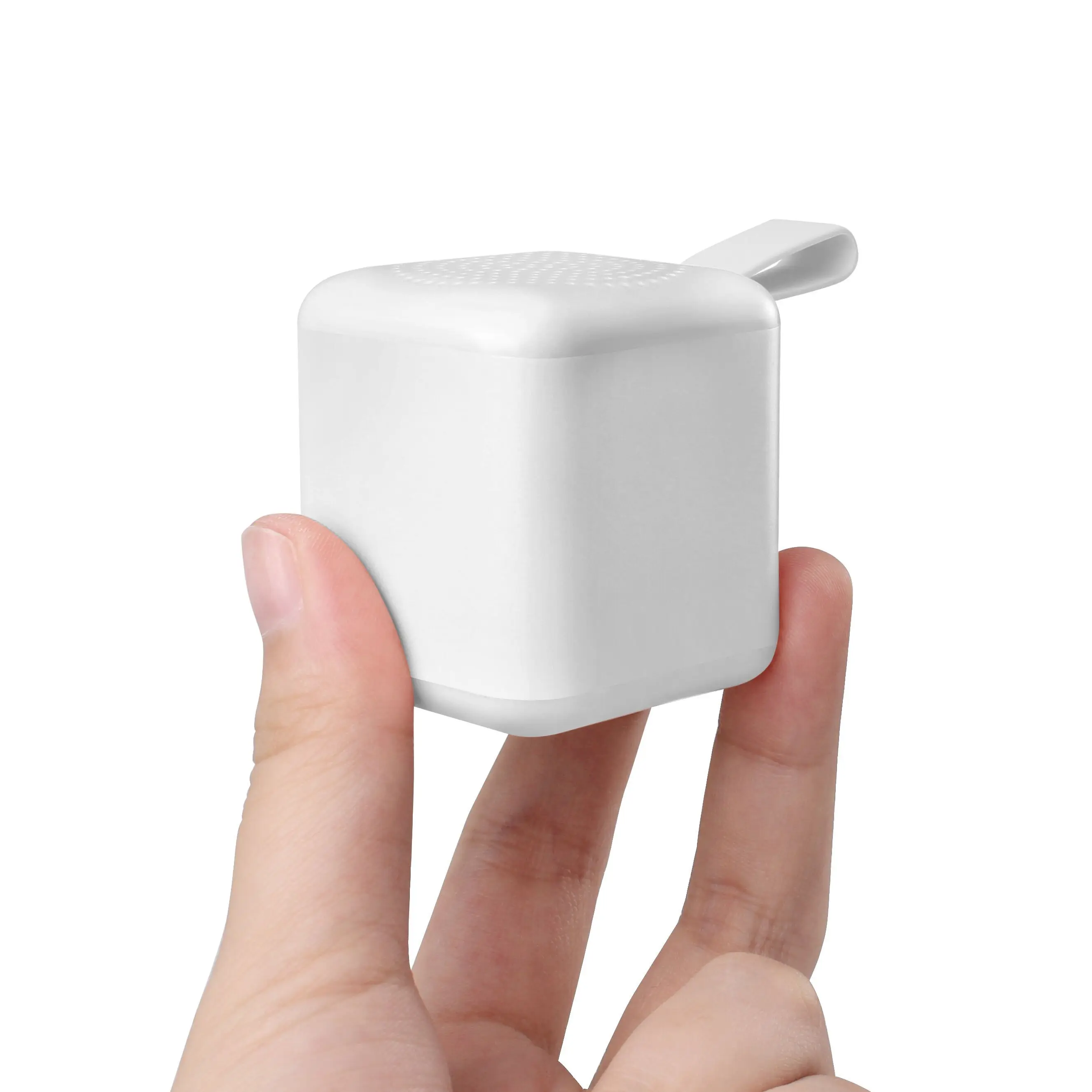 Creative gift m23p mini cuber portable bluetooth wireless mini speaker with LED light up logo - ANKUX.COM
