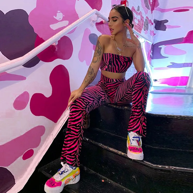 Ecowalson lightning print boob tube crop top flare pants 2021 summer 2 two piece matching corp top set women festival clothes
Ecowalson lightning print boob tube crop top flare pants 2021 summer 2 two piece matching corp top set women festival clothes