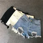 Apparel Stock Jean Non Women's Jeans Denim Short Hot Pants