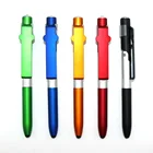 2019 hot-selling best gift 5 in 1 function light pen touch pen with phone holder for customized gift pen
