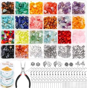 New Design In Stock 24 Boxes Of Colorful Natural Stone Beads Jewelry Making Bead DIY Bracelet Making DIY Art Crafts Charm Beads, Choose colors
New Design In Stock 24 Boxes Of Colorful Natural Stone Beads Jewelry Making Bead DIY Bracelet Making DIY Art Crafts Charm Beads, Choose colors