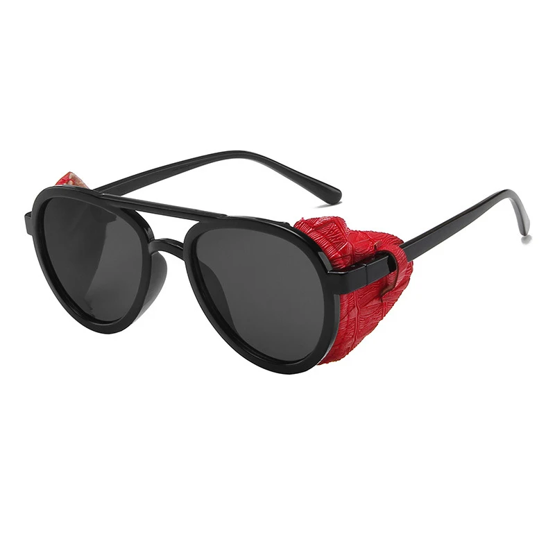 2021 Retro Steampunk Sunglasses wholesale trendy popular unisex sunglasses 2020 steampunk sunglasses Men Women UV400
2021 Retro Steampunk Sunglasses wholesale trendy popular unisex sunglasses 2020 steampunk sunglasses Men Women UV400