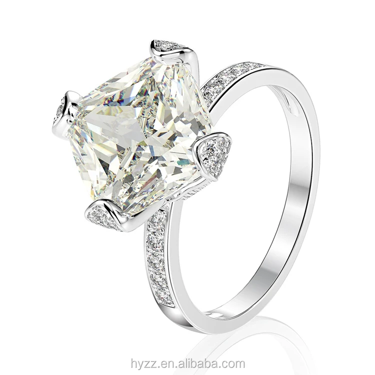 Wong Rain Luxury 100% 925 Sterling Silver AAAAA Zircon Gemstone Wedding Engagement Rings Fine Jewelry Wholesale, White
Wong Rain Luxury 100% 925 Sterling Silver AAAAA Zircon Gemstone Wedding Engagement Rings Fine Jewelry Wholesale, White