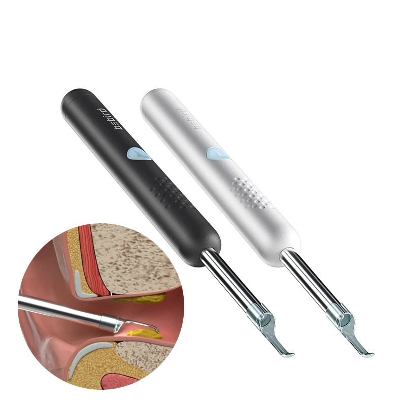 Bebird original factory ear wax remover digital smart visual waxvac ear cleaner stainless steel, Black, white
Bebird original factory ear wax remover digital smart visual waxvac ear cleaner stainless steel, Black, white