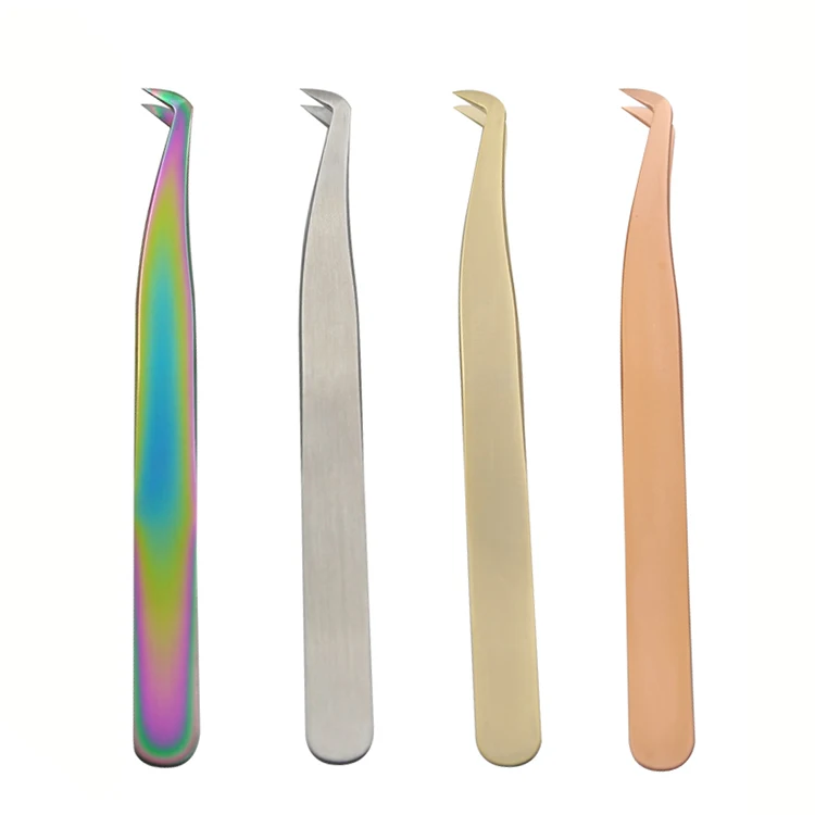 RTS support high density eyelash tweezer color 90 degree volume tweezer eyelash tweezers extension, Customized color
RTS support high density eyelash tweezer color 90 degree volume tweezer eyelash tweezers extension, Customized color