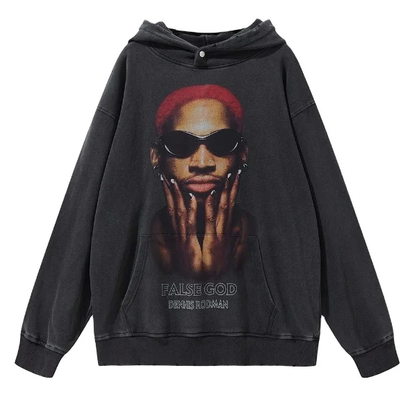 Alephan men's 2021 autumn Vintage edging hip hop singer printed sweater retro fashion brand Hoodie loose men's hoodies used
Alephan men's 2021 autumn Vintage edging hip hop singer printed sweater retro fashion brand Hoodie loose men's hoodies used