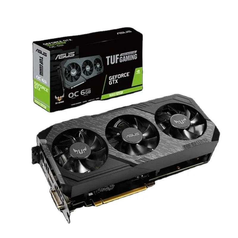 For Asus Tuf 3 Gtx1660s O6g Gaming Graphics Card N-vidia Geforce Gtx 1660 Super Gddr6 6gb Video Card
For Asus Tuf 3 Gtx1660s O6g Gaming Graphics Card N-vidia Geforce Gtx 1660 Super Gddr6 6gb Video Card