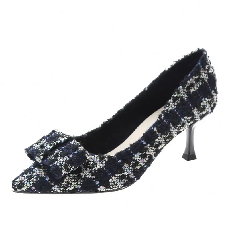 Spring 2020 Trendy Thin Heel Suede Bow talon femme Women Girls Dress Shoes Pump And Heel with Cheap Price
Spring 2020 Trendy Thin Heel Suede Bow talon femme Women Girls Dress Shoes Pump And Heel with Cheap Price