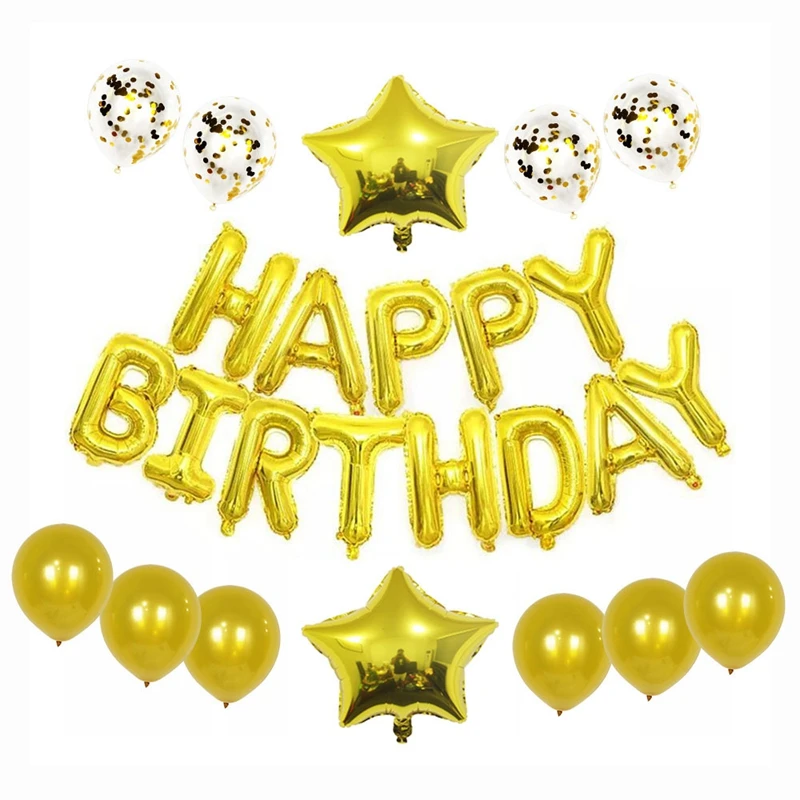 Free Shipping Special creative happy birthday balloon set birthday party aluminum film balloon latex balloon decoration, The same as ours or customized
Free Shipping Special creative happy birthday balloon set birthday party aluminum film balloon latex balloon decoration, The same as ours or customized