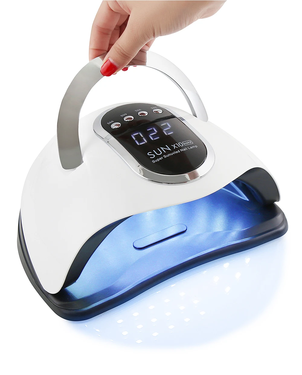 2022 NEW ARRIVAL 280W SUN X10 MAX SUN lights UV LED Lamp For Nail Dryer Manicure, Whilte
2022 NEW ARRIVAL 280W SUN X10 MAX SUN lights UV LED Lamp For Nail Dryer Manicure, Whilte