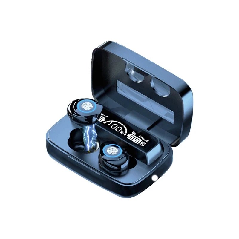 Best Selling M9-17 Mirror LED Digital Display IPX7 High Quality Waterproof Earphone Large Capacity TWS Earbuds, Black
Best Selling M9-17 Mirror LED Digital Display IPX7 High Quality Waterproof Earphone Large Capacity TWS Earbuds, Black