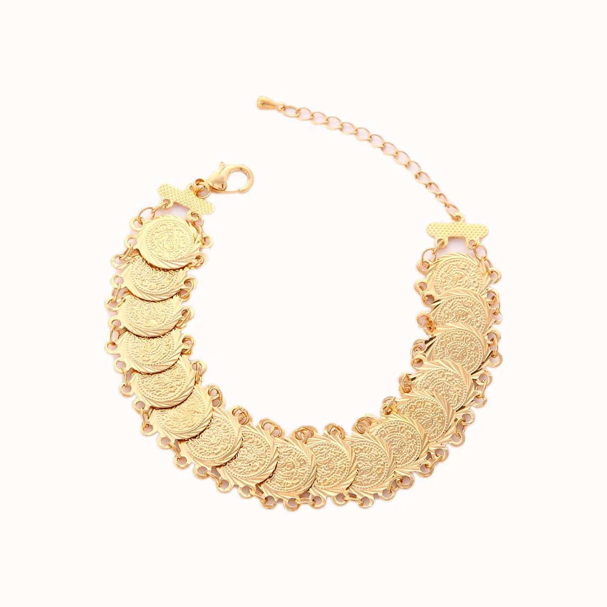 Islam Money Coin Bracelet Gold Color Unisex Arab Middle Eastern Charm Bracelet Jewelry
Islam Money Coin Bracelet Gold Color Unisex Arab Middle Eastern Charm Bracelet Jewelry