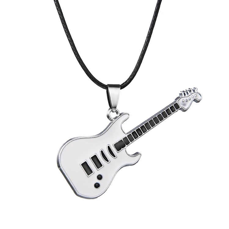 Charm Unique Men Gift Rope Chain Musical Instrument Stainless Steel Bass Guitar Pendant Necklace Jewelry For Women, As shown
Charm Unique Men Gift Rope Chain Musical Instrument Stainless Steel Bass Guitar Pendant Necklace Jewelry For Women, As shown