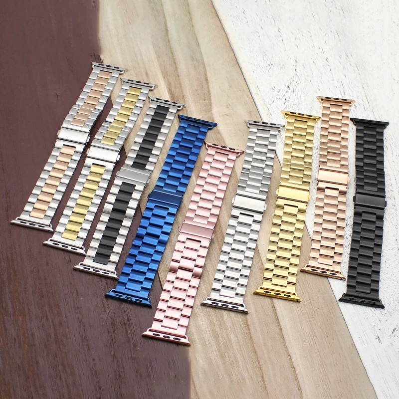 Factory Supply Good Price Iwatch Stainless Steel Bracelet For 38mm 40mm 42mm 44mm Apple Watch Band Strap
Factory Supply Good Price Iwatch Stainless Steel Bracelet For 38mm 40mm 42mm 44mm Apple Watch Band Strap