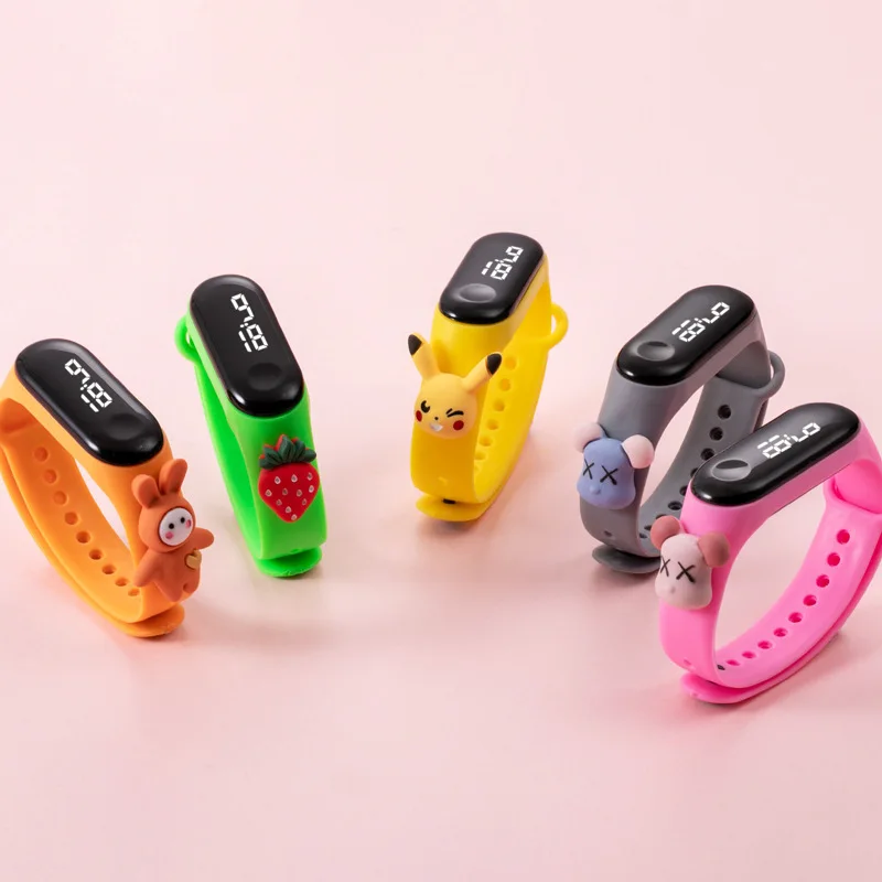 Hot Selling Kids Cheap Lovely Cartoon Touch Wrist Digital LED With Customized Doll Girl Boy Led Touch Silicone Watch
Hot Selling Kids Cheap Lovely Cartoon Touch Wrist Digital LED With Customized Doll Girl Boy Led Touch Silicone Watch