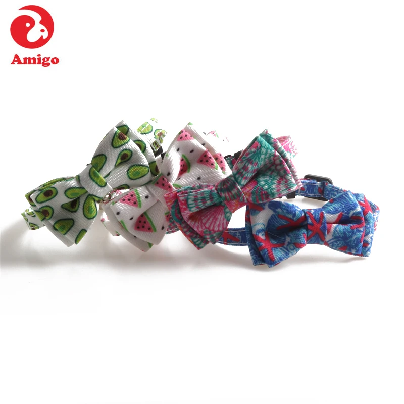 Amigo Wholesale handmade fabric breakaway pet small dog collars personalized safety buckles pink cat bow tie collar, White, pink, green, blue
Amigo Wholesale handmade fabric breakaway pet small dog collars personalized safety buckles pink cat bow tie collar, White, pink, green, blue