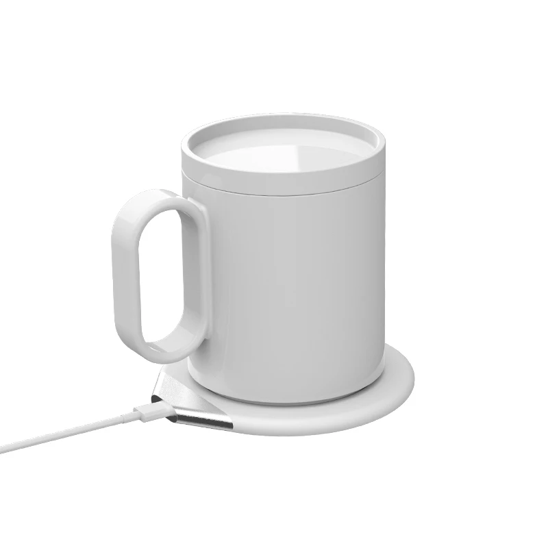 Smart ceramic warm coffee mug with fast wireless charging pad constant temperature control heating cup for business office, Black, white
Smart ceramic warm coffee mug with fast wireless charging pad constant temperature control heating cup for business office, Black, white